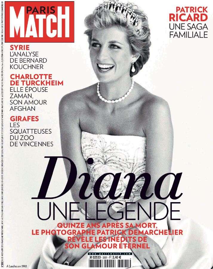 Patrick Demarchelier si printesa diana
