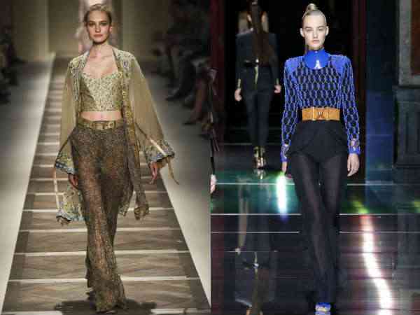 pantaloni transparenti