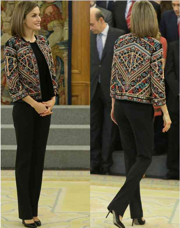tinuta zara regina letizia