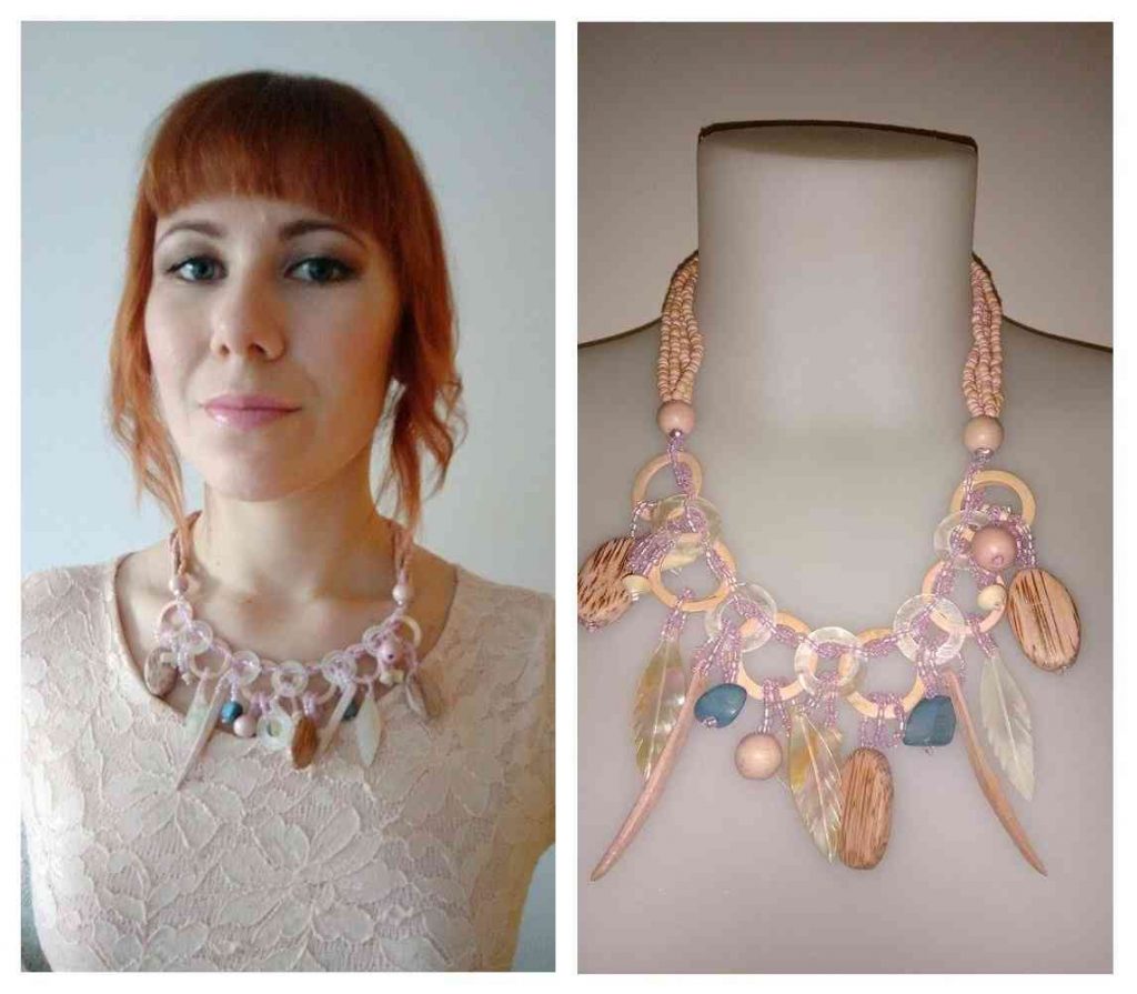 colier maxi pentru nunta