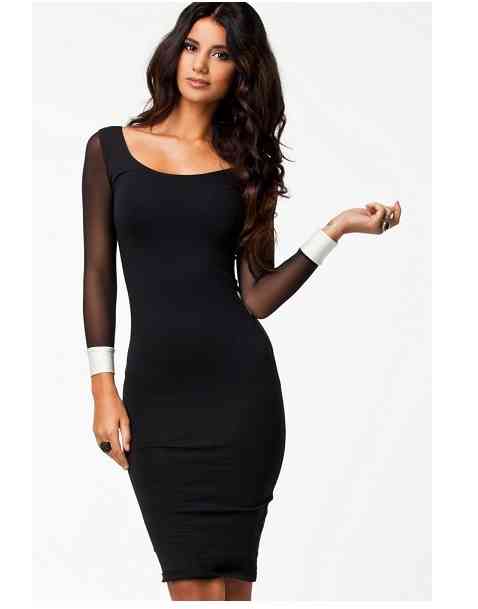 rochie neagra clasica