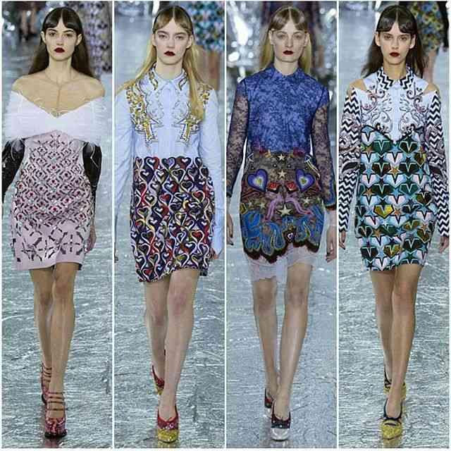 imprimeuriMary Katrantzou Fall 2016 LFW Show