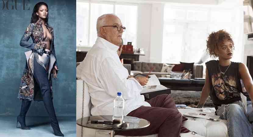 Rihanna, creatoare pentru Manolo Blahnik