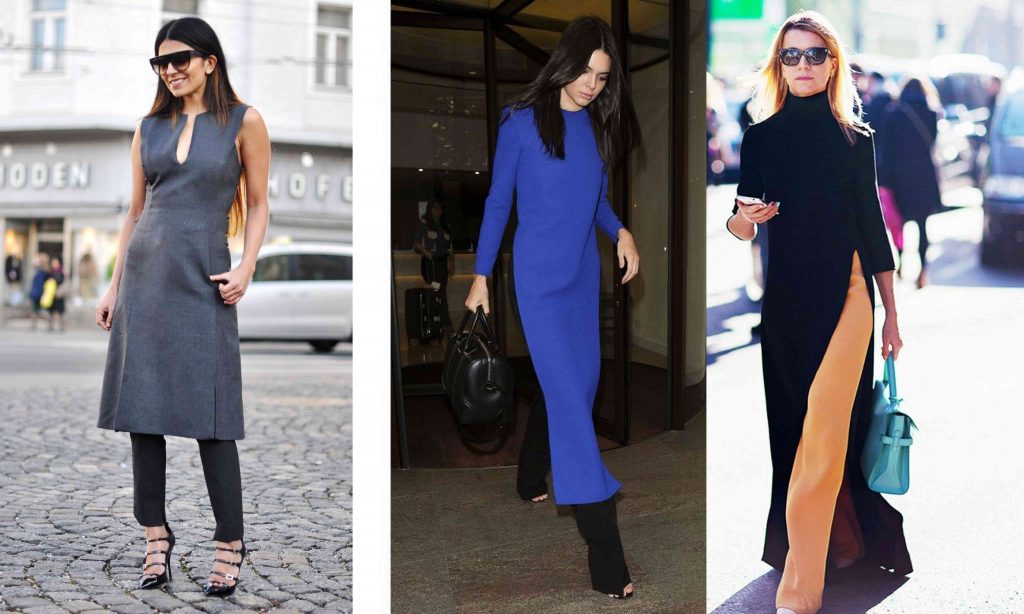 rochia peste pantaloni trend 2016