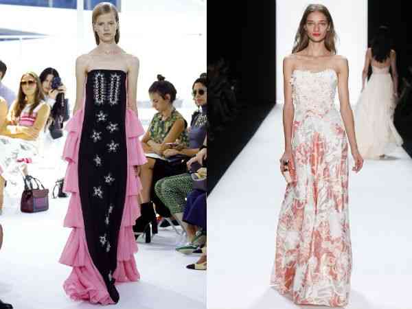 rochii de seara fara bretele 2016