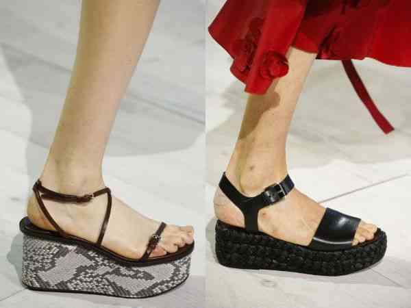 tendinte sandale cu platfomra