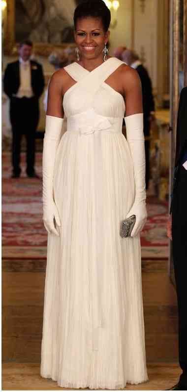 tinuta  gala michelle obama