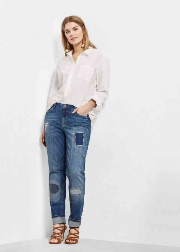 blugi talie mare 2016 mango