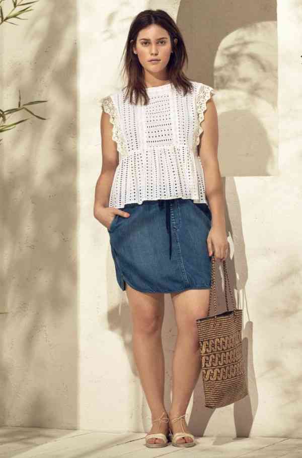 bluza mango femei plinute