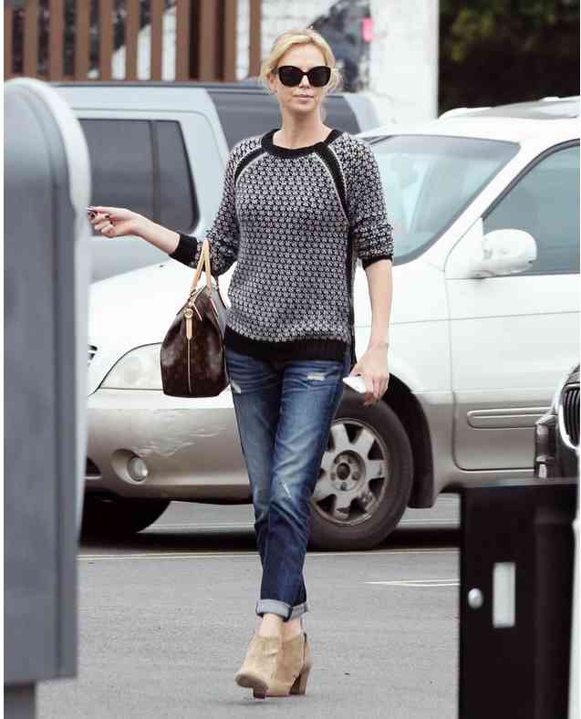 street style charlize theron