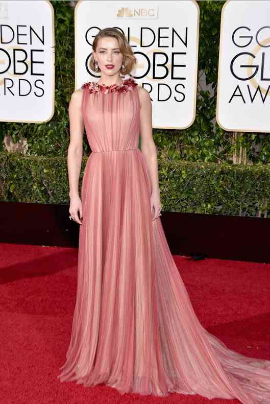 tinuta amber heard glob aur