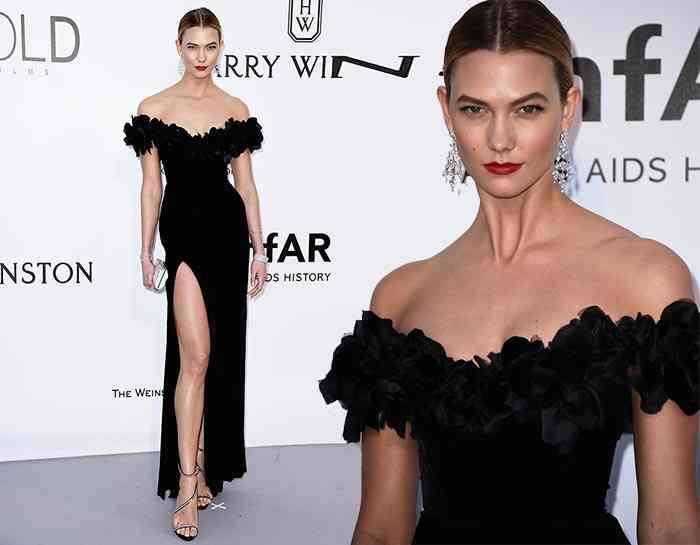 Karlie Kloss in Marchesa