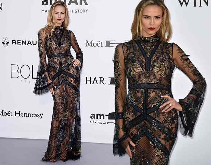 Natasha Poly in Roberto Cavalli