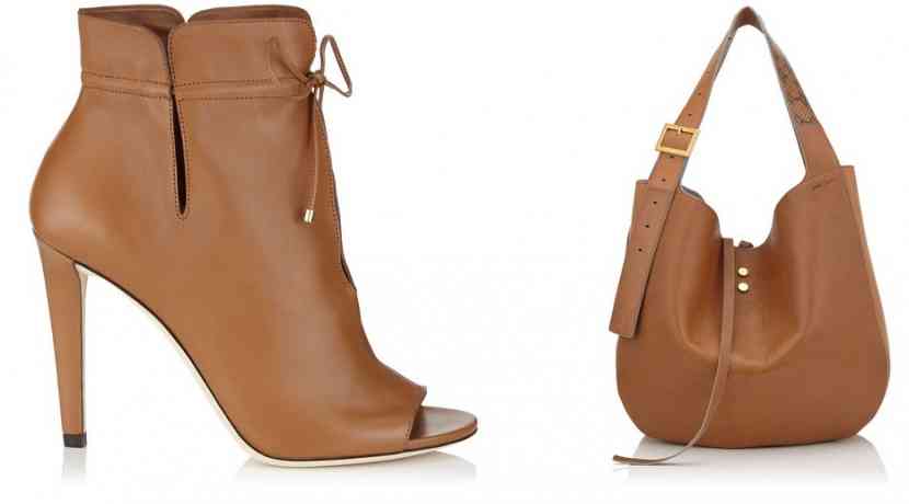 botine maro jimmy choo