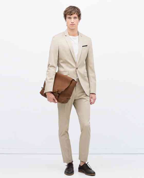 costum bej zara 2016