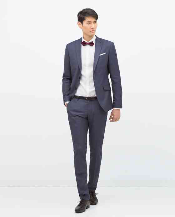 costum cu papion zara 2016