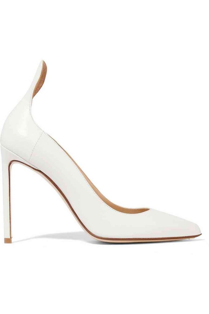 pantofi albi francesco russo