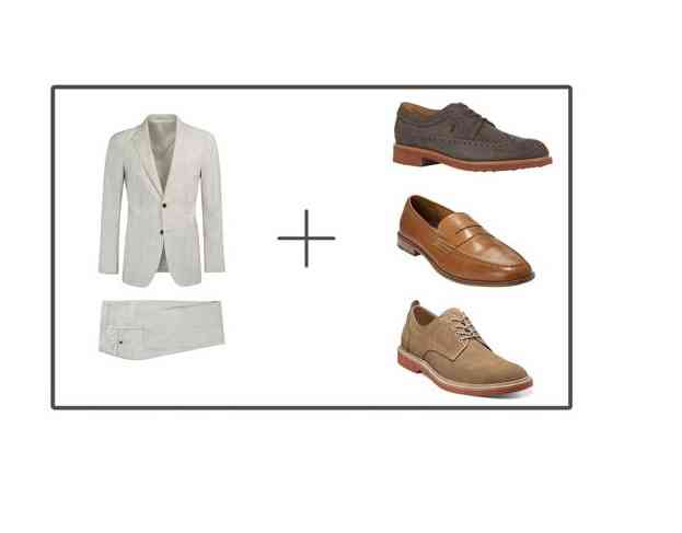 pantofi costum alb
