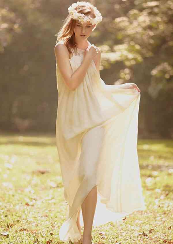 rochie mireasa hippie