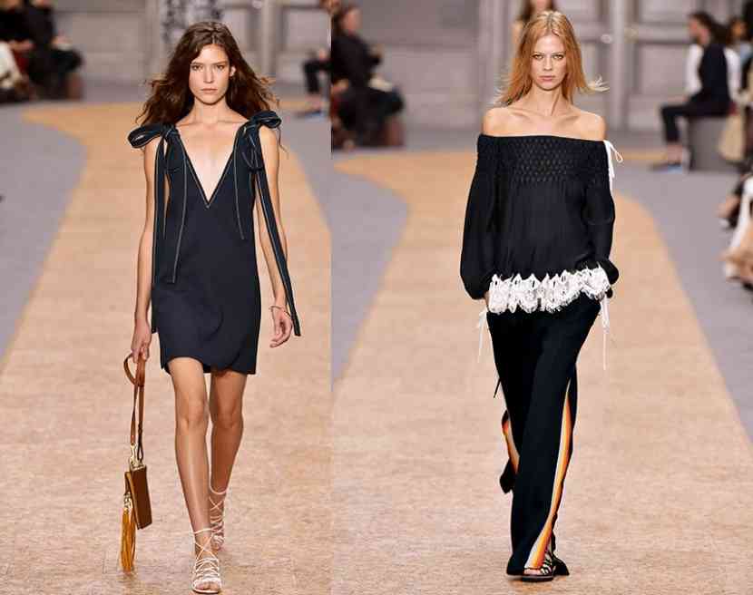 rochii lungi și scurte chloe