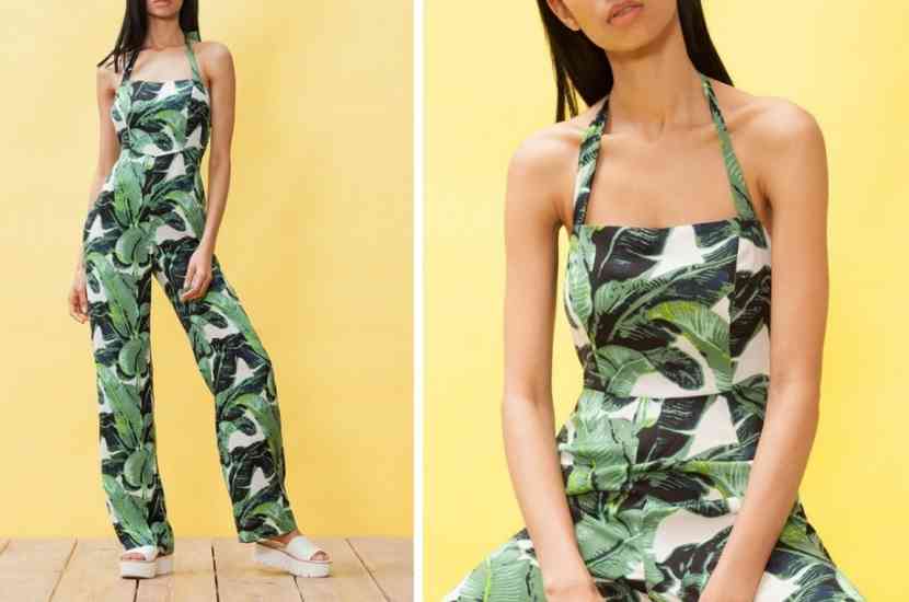 salopeta imprimeu floral