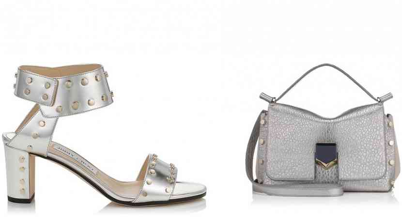sandale argintii jimmy choo