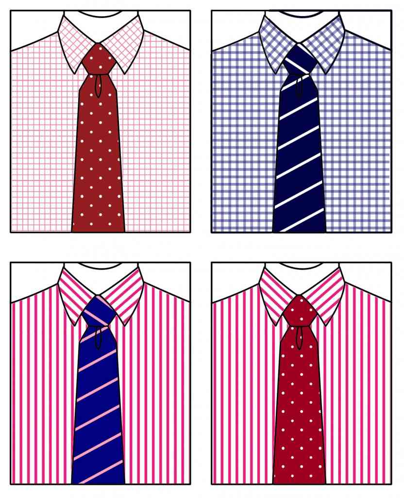 asortare camasa si cravata