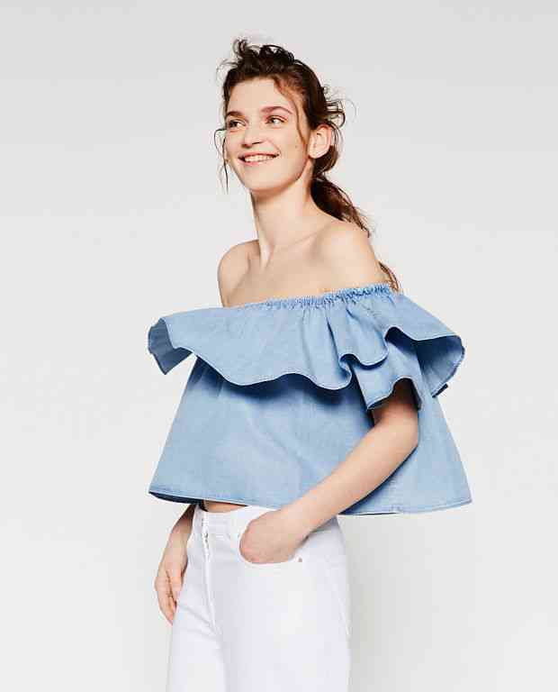 bluza volane