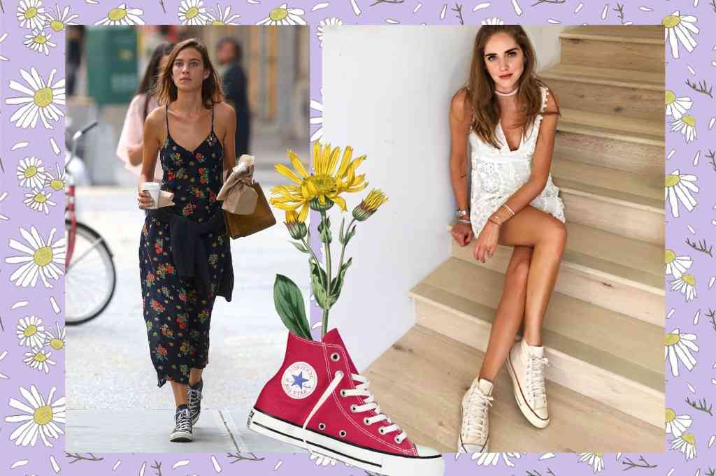 Idei de stil pentru a purta tenișii Converse