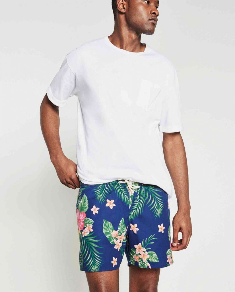 costum baie tropical barbati