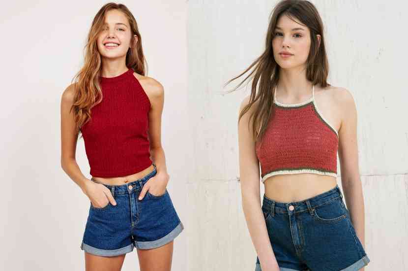 tonuri decolteu halter