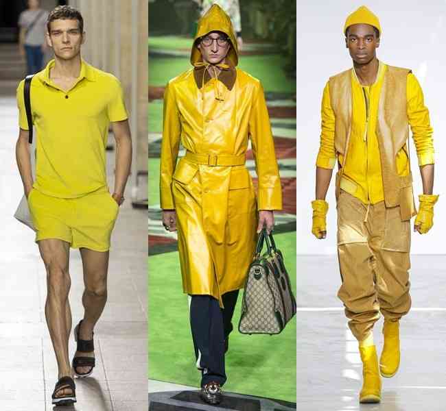 tinute galbene masculine 2017