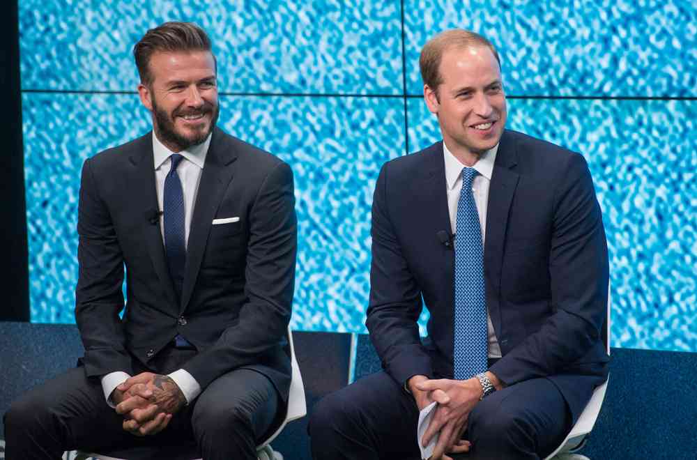 david beckham costum cu stil