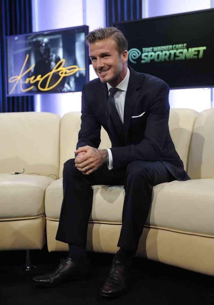 david beckham la tv