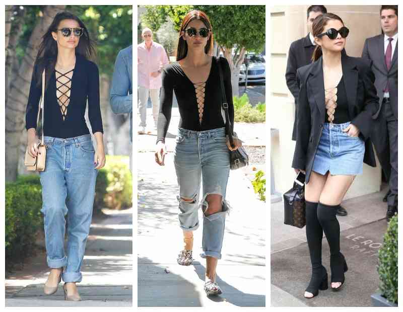 decolteu criss cross