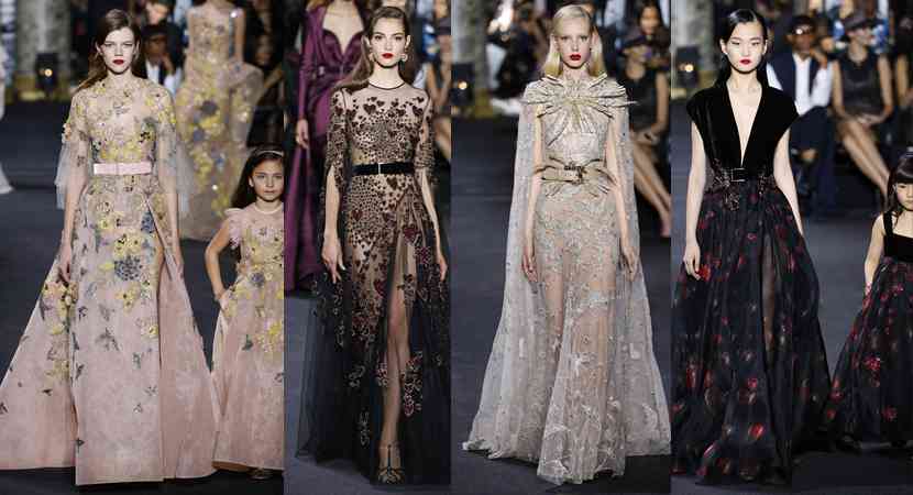 Haute Couture toamnă/iarnă: Elie Saab, Armani