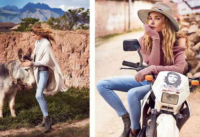 Linia Free People august 2016 infuzată cu un vibe hippy