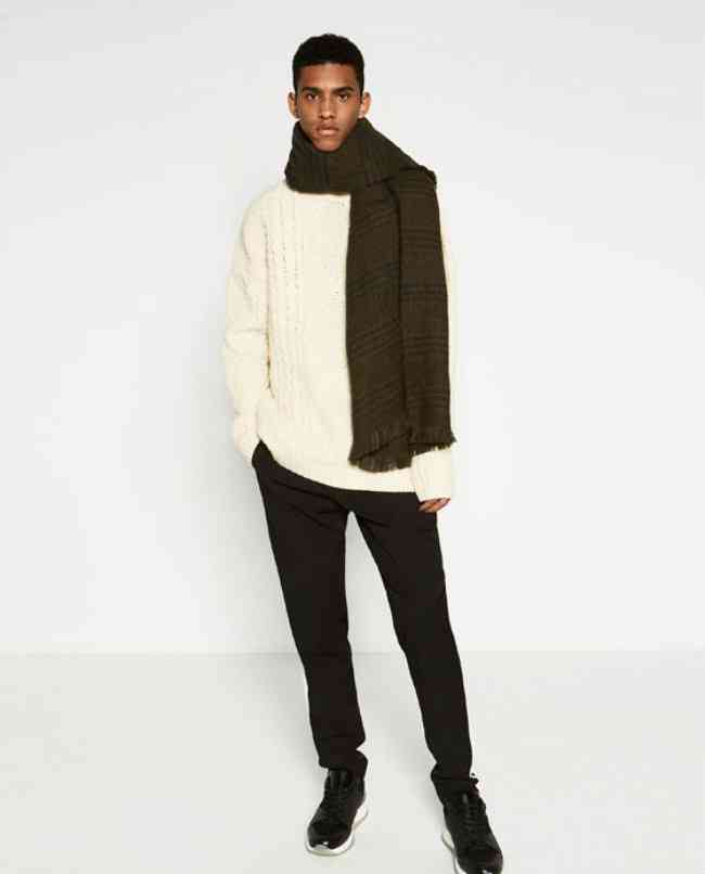 pulover barbati zara