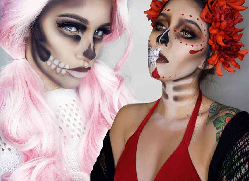 Idei de machiaj spectaculoase de Halloween