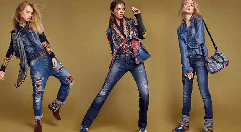 Desigual și articolele sale vestimentare din denim