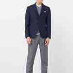 sacou-albastru-pantaloni-gri