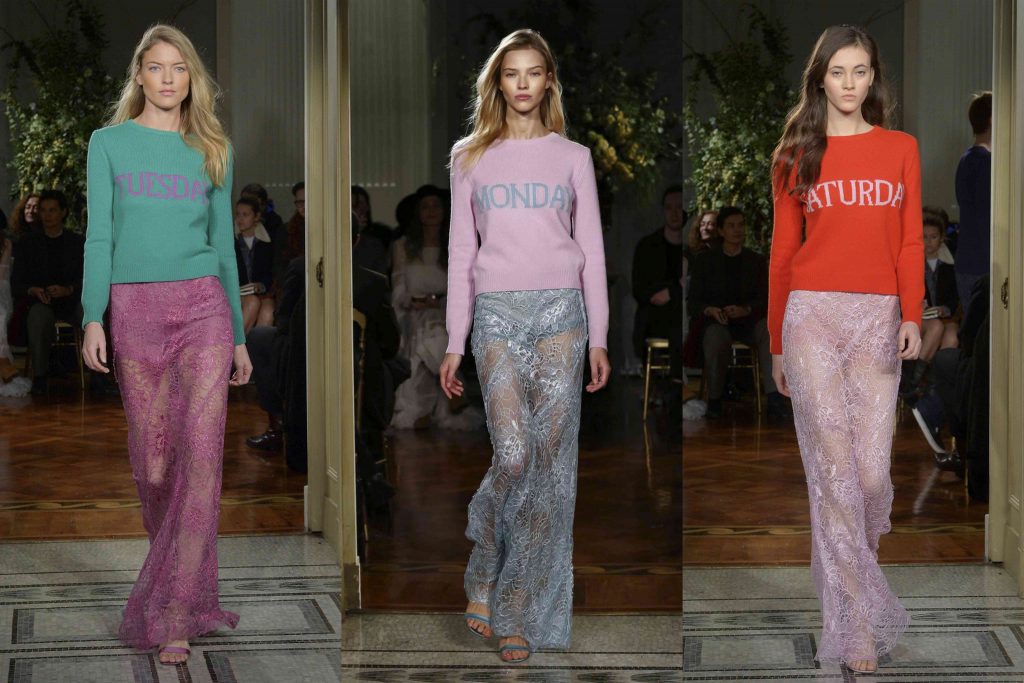 „Săptămâna Curcubeu” – noua colecție Alberta Ferretti pre-toamna 2017