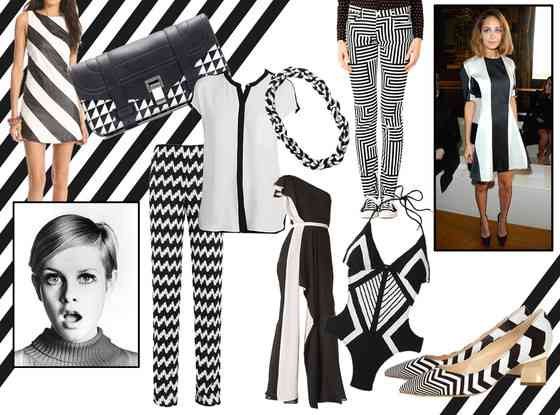 Cum sa porti alb-negru