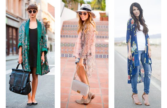 Kimono-ul, o haină orientală cu un stil occidental