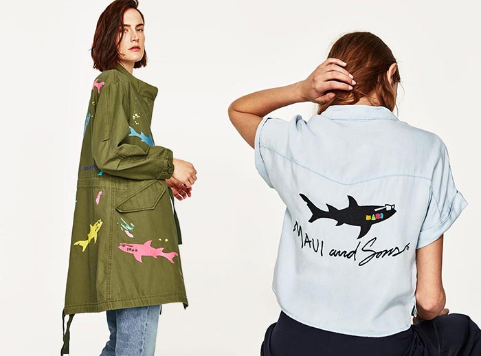 Colecția Maui and Sons x Zara pentru primăvara 2017