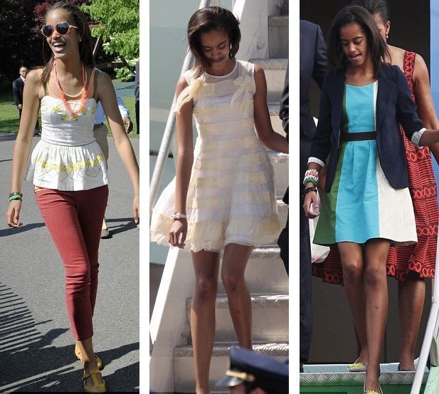 Malia Obama: cele mai bune momente de stil