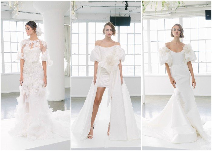 Tendinte rochii de mireasa – colectia Marchesa pentru toamna 2018