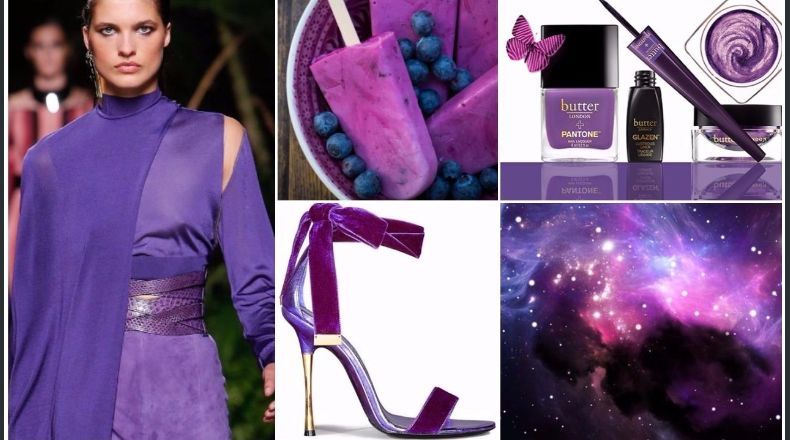 Culori la moda : violet predomina in aceste sezoane culori la moda