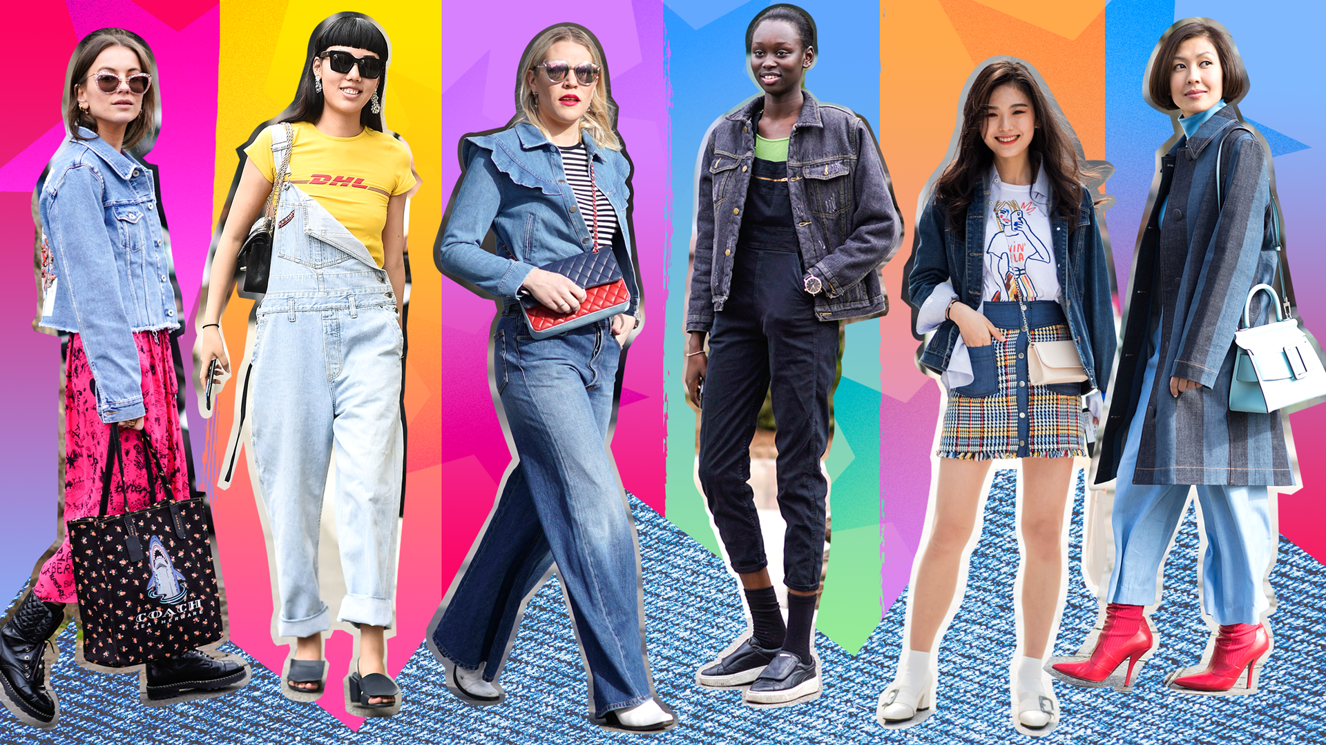 Moda denim: ce se poarta moda denim 2019