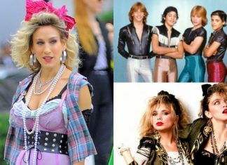 Moda anilor ’80: culori neon, Madonna si supermodele